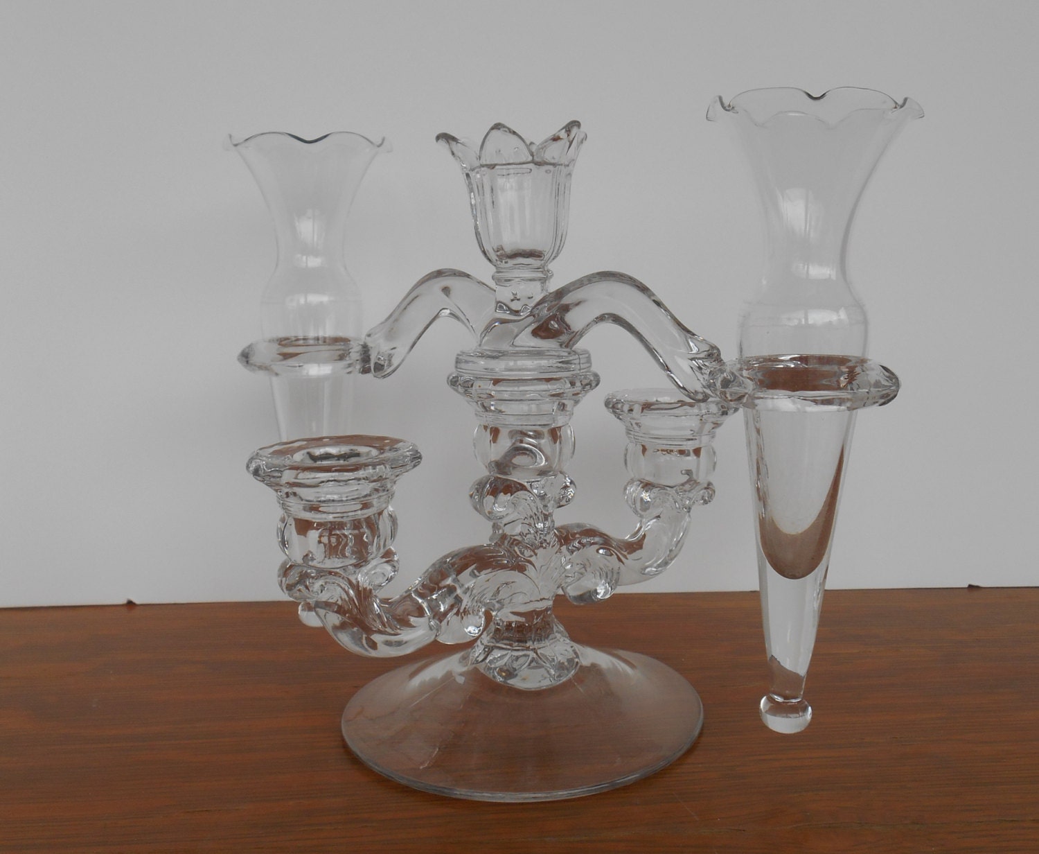 Fleur de lis candle holders