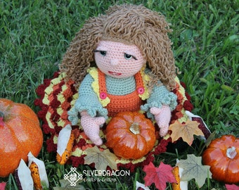 Autumn Woods Doll Pattern with Permission to sell the finished item