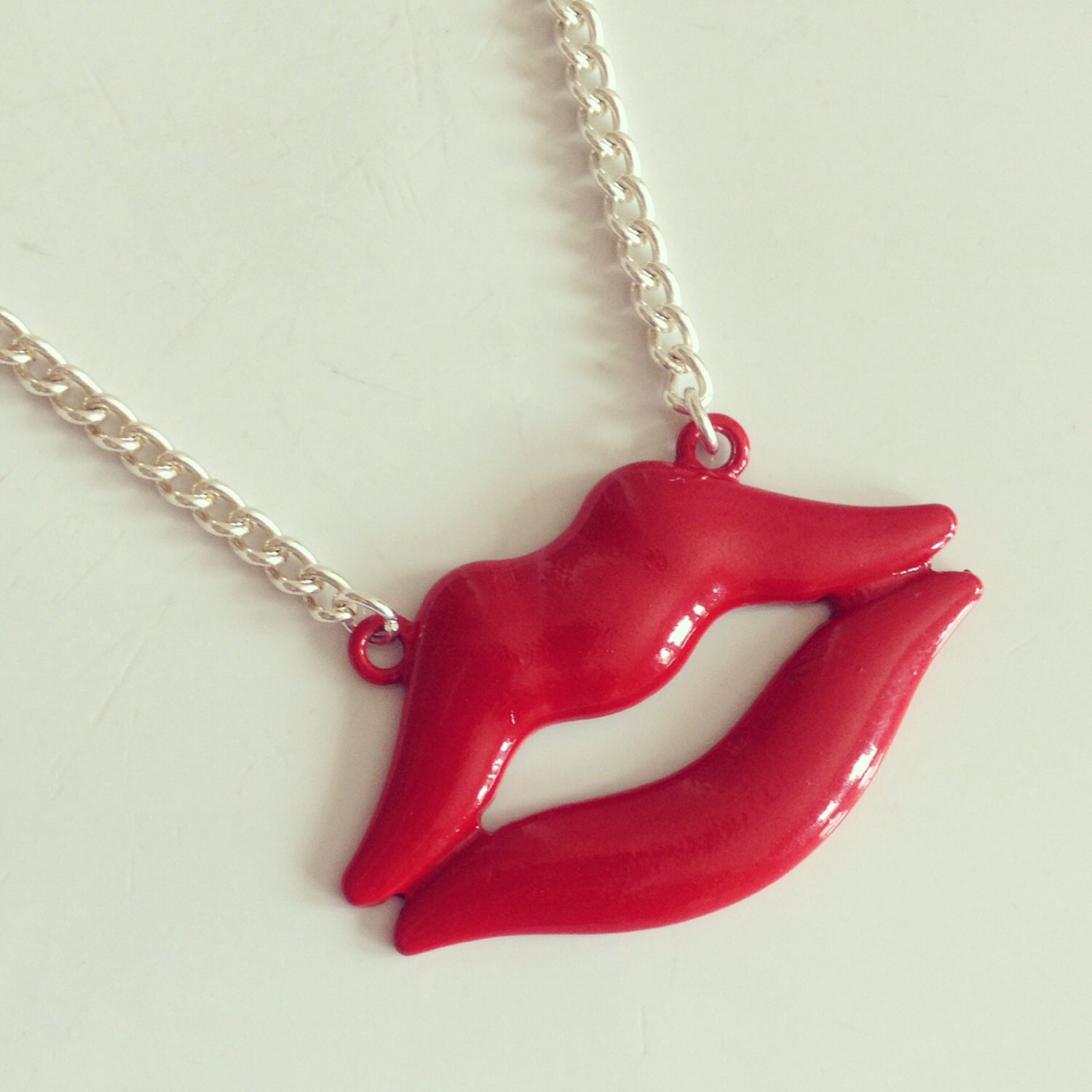 Lips Necklace