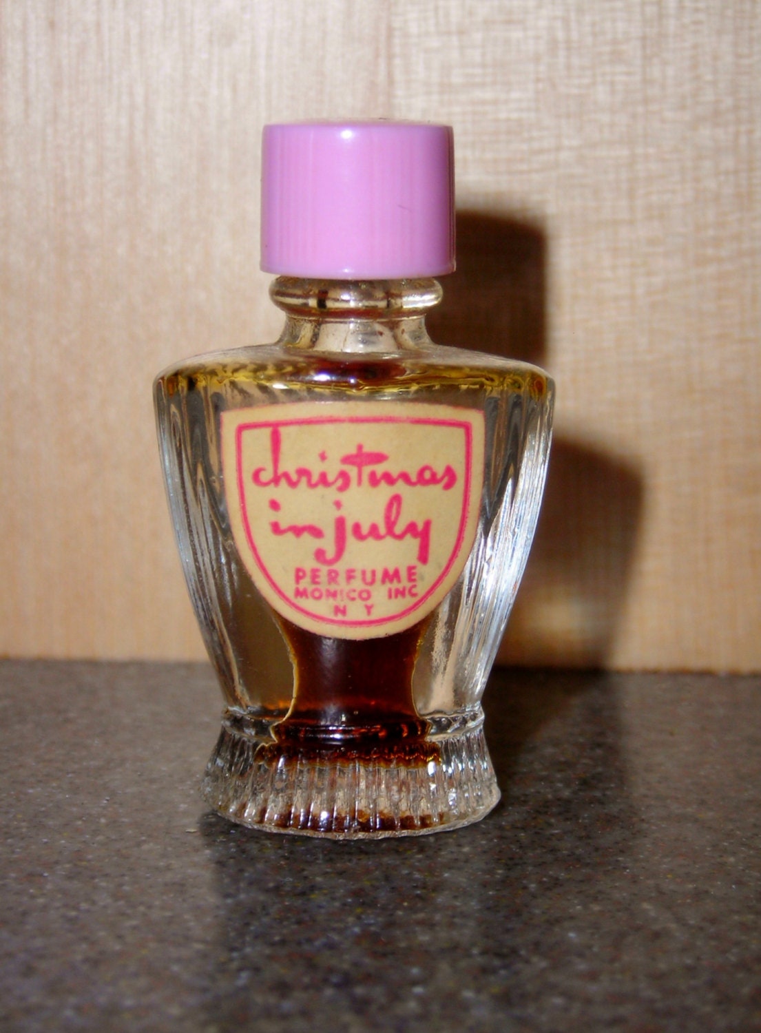 Christmas in July mini perfume bottle by Monico Inc. a brand