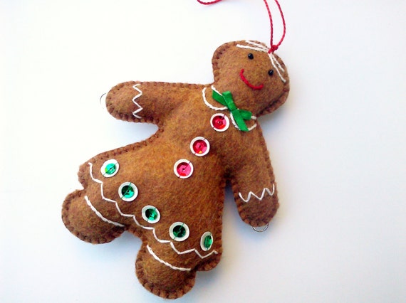 Gingerbread Ornament Christmas Tree Ornament Gingerbread