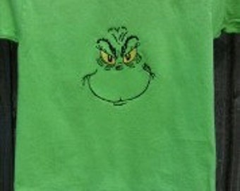 Popular items for grinch applique on Etsy