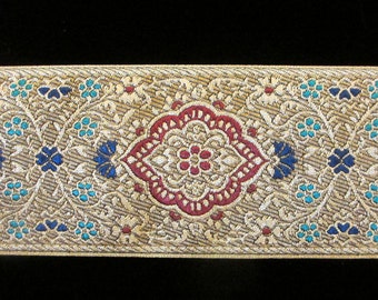 427 Jacquard trim "Jaipur" 2-3/8" (60mm)