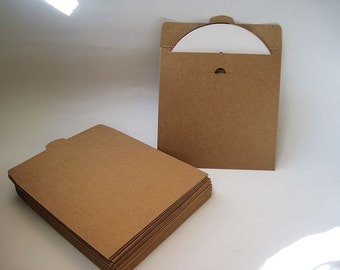 20pcs - Kraft paper CD DVD Envelope Sleeve (Insert) *PS001*