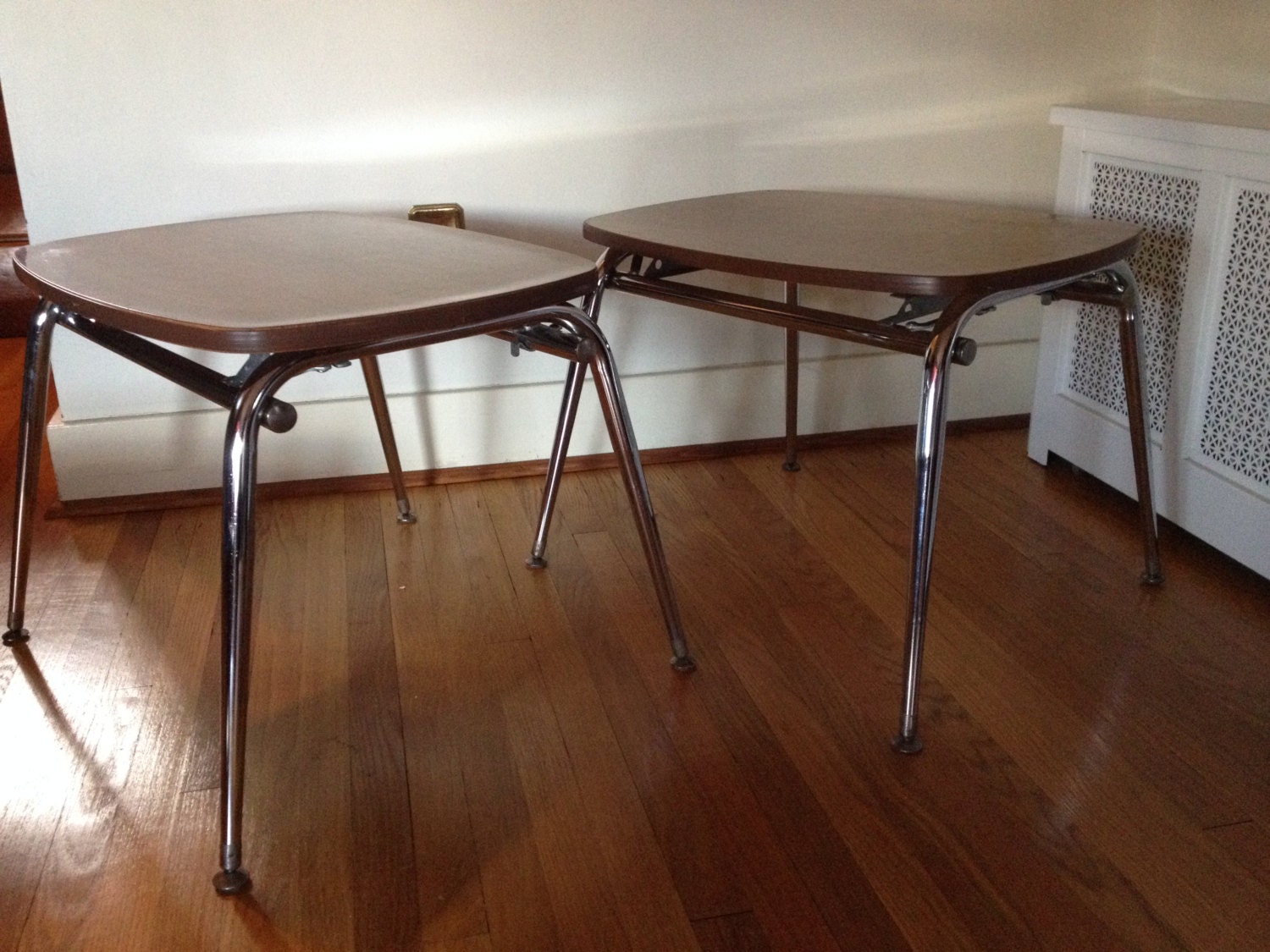 Retro Laminate and Chrome Tables – Haute Juice