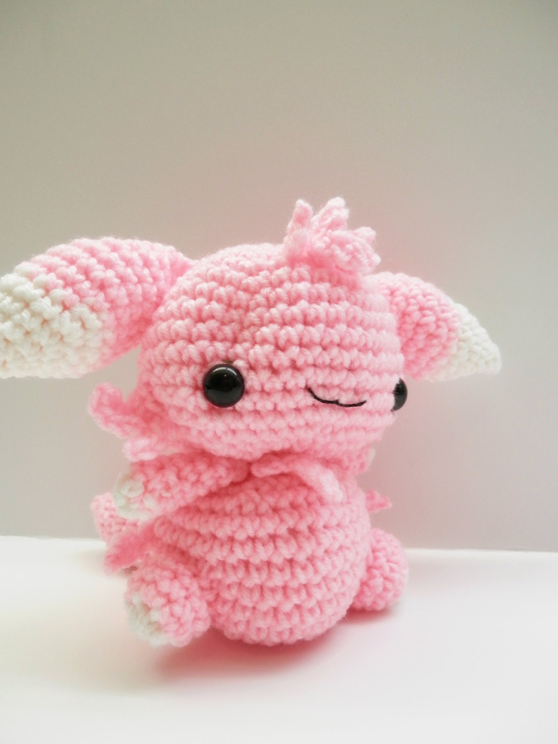 Crochet Espurr Inspired Chibi Pokemon by MissJennysCrochet on Etsy