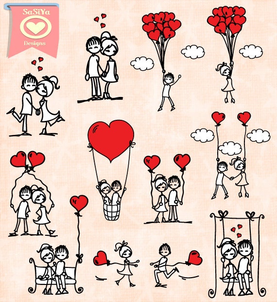 boy and girl in love clipart - photo #42