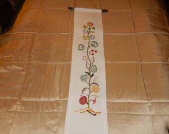 EMBROIDERED WALL HANGING