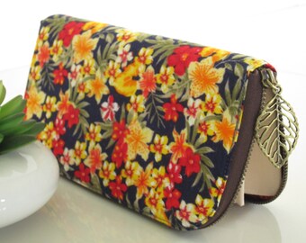 VEGAN WOMEN'S WALLET Fabric Wallet Handmade by CoversCrafts