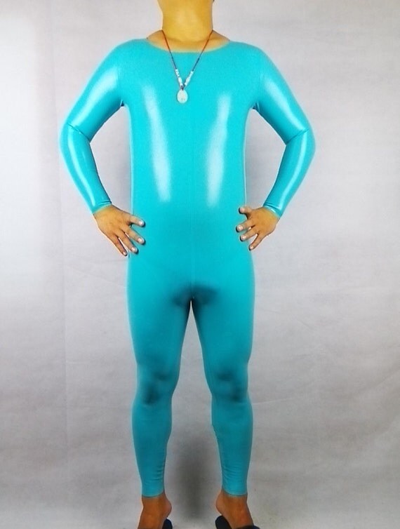 shop4happy 100 rubber latex catsuit O neck rubber by shop4happy
