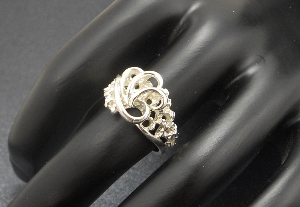 Sterling Silver Lost Wax Casting Ring