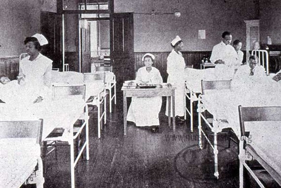 Museum of Nursing History: Vintage Black Patient Doctors and