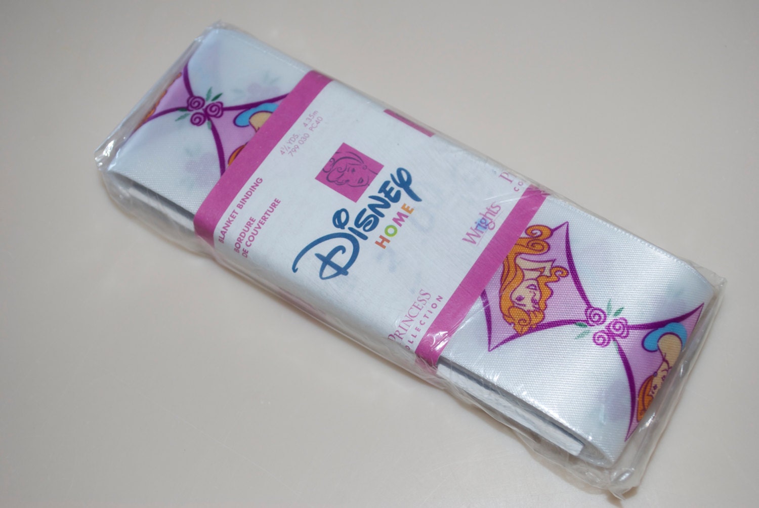 Disney Princess Home Blanket Binding Ribbon by Wrights 4.75
