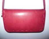 Burgundy leather clutch, Evening bag, Lucy clutch, Genuine leather clutch, Woman clutch