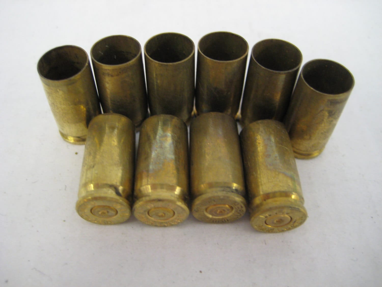 Spent Bullet Shell Casings 9mm by Winchester....Great for