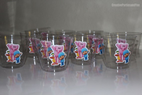 Pocoyo Dessert cup - Jelly Cup - Party Cup Pocoyo Set of 10