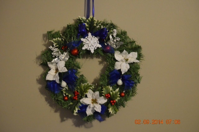 CLEARANCE Christmas Wreath Handmade