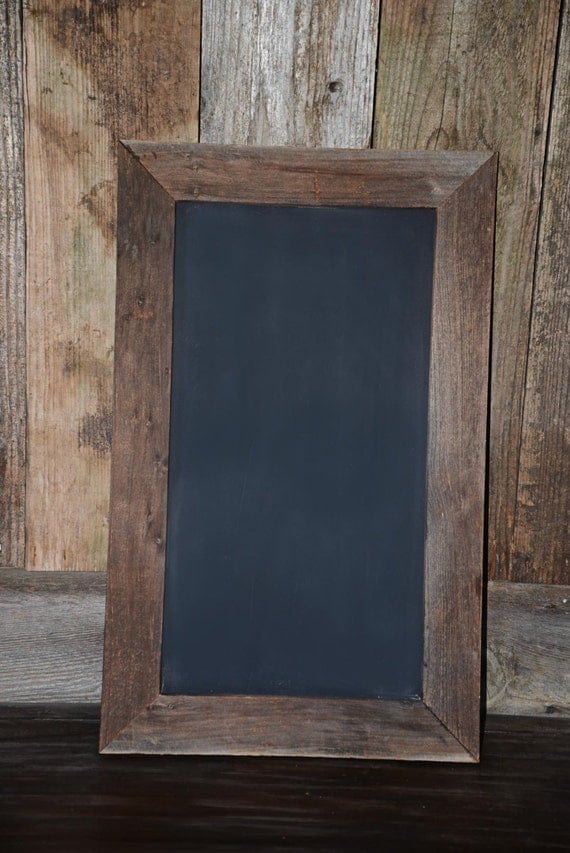 Items similar to Rustic Wood Chalkboard.. FREE SHIPPING on Etsy