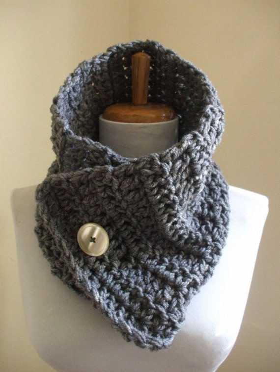 Items similar to Cute Crochet Scarf Pattern Crochet Cowl Pattern ...