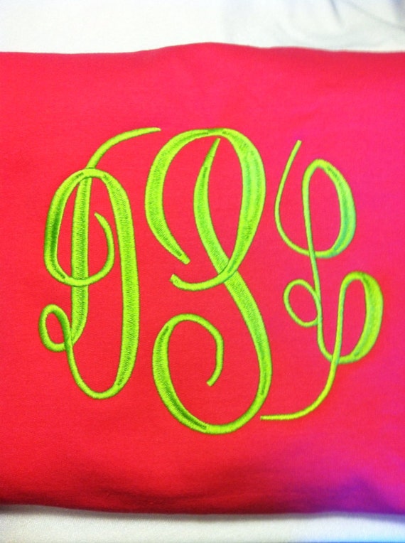 oversized monogram shirt