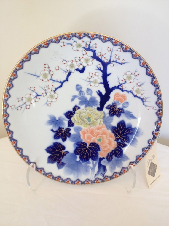 Vintage Ceramic Asian Plate