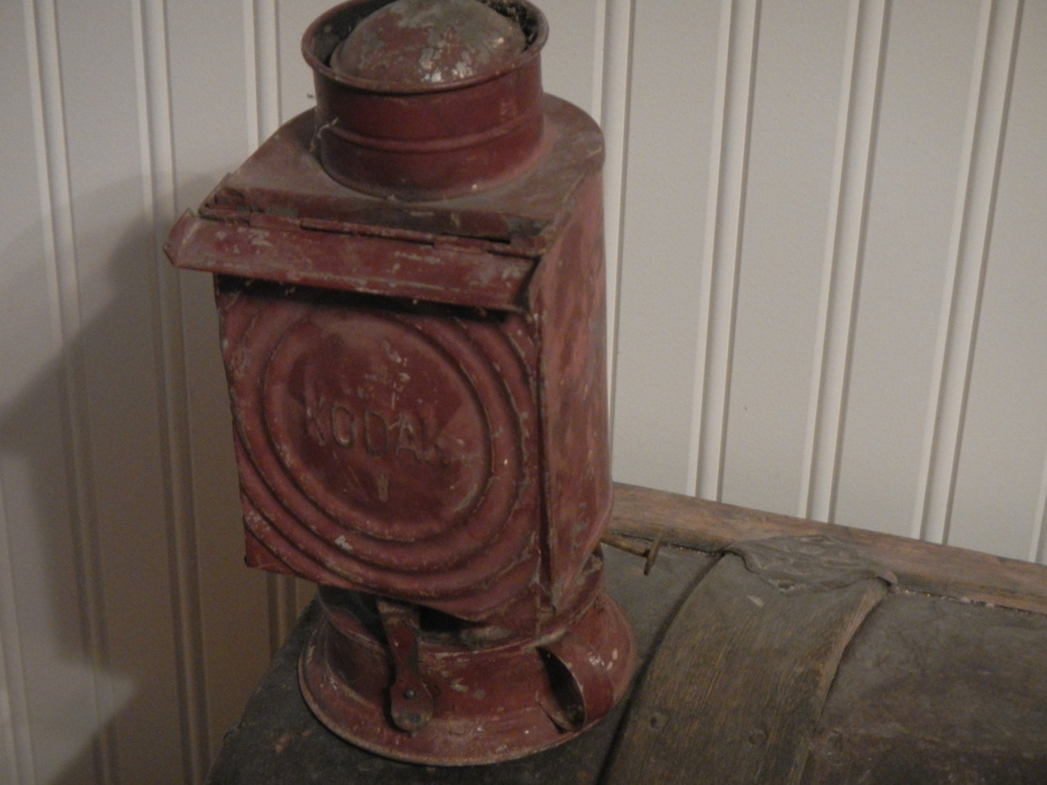 Antique Kodak Kerosene Darkroom Lantern