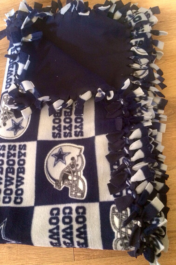 Items similar to Dallas Cowboys Tie Blanket on Etsy