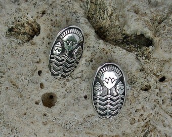 Vintage Sterling Post Earrings