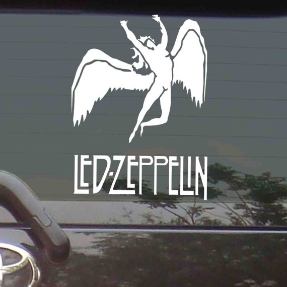 1 piece ledzeppelin rock band vinyl decals by thaistickerpatch