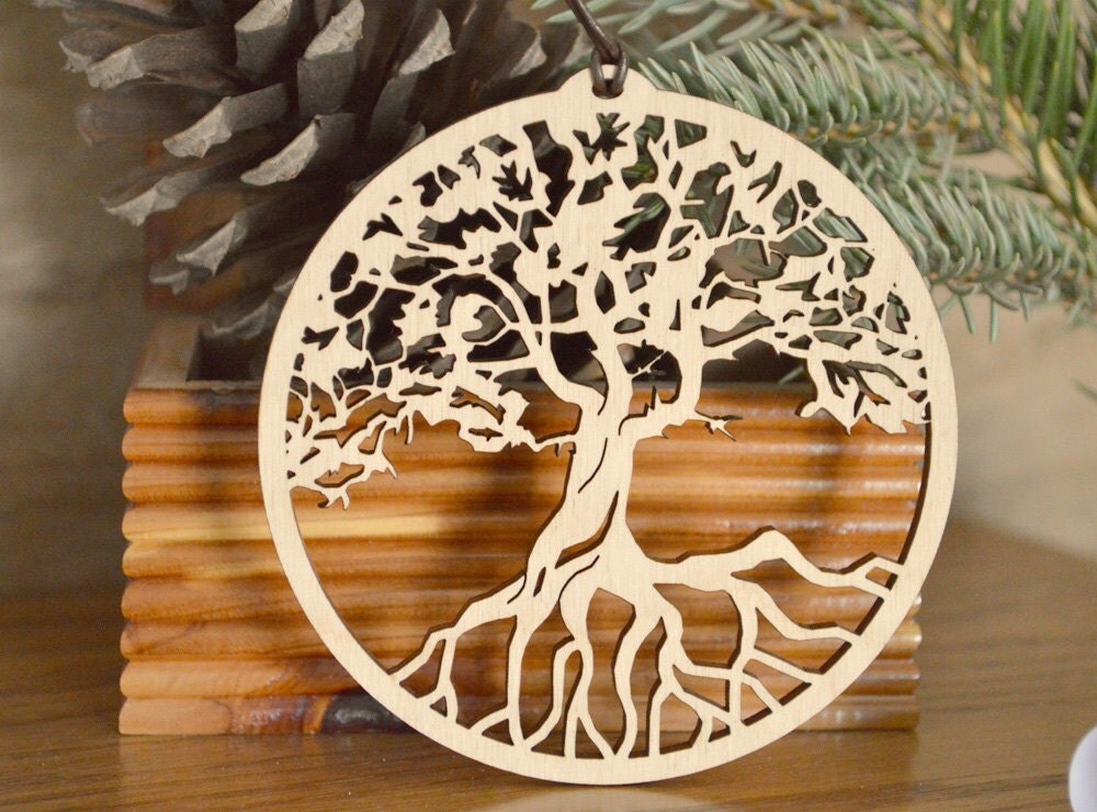 Décoration de bureau en acrylique - Arbre de vie, ornement de bureau