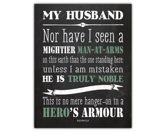 ... husband birthday soldier gift wedding gift for husband military gift