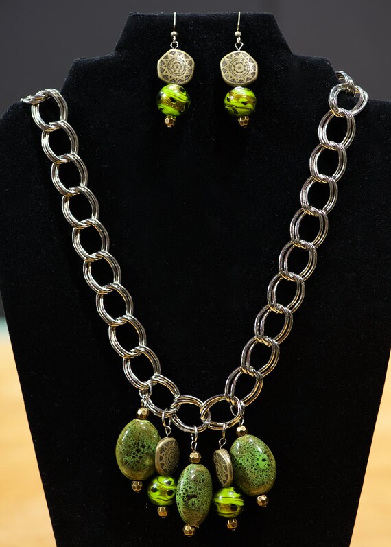 Necklace and Matching Earrings