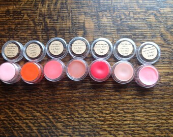 Grab bag 5 Tinted Lip Balm Gloss *5 random colors and flavors*