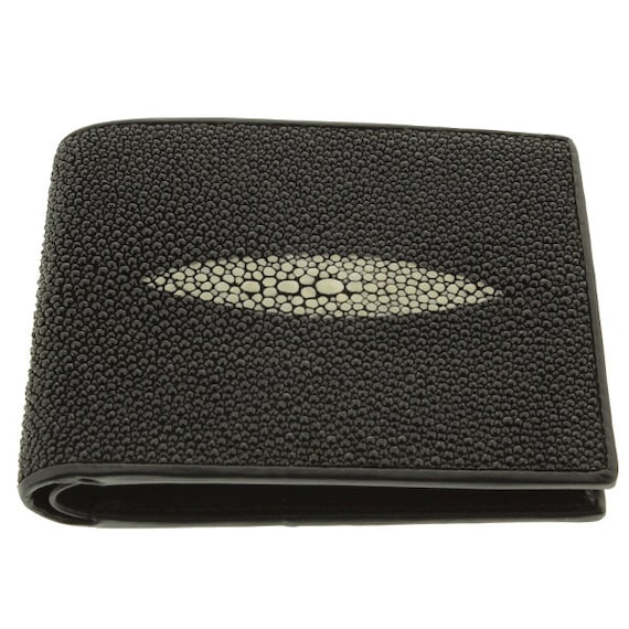 CLEARANCE Men's Genuine Stingray Skin Wallet with by HandmadeXotic