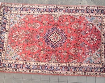 Antique Persian Rug Hamadan District NW Persia