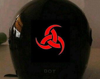 D.O.T Reflective safety decals- helmet decals - traffic decals - motorcycle decals - odin decal