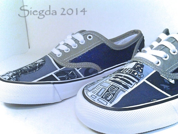 star wars r2d2 shoes