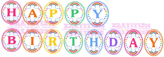 personalized-rainbow-care-bears-happy-birthday-banner