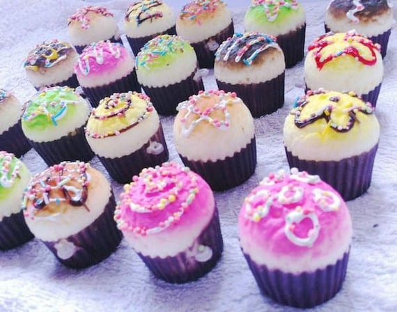 Items similar to 3 x Squishy Muffin cupcake charms phone kawaii kitsch wholesale supplies on Etsy