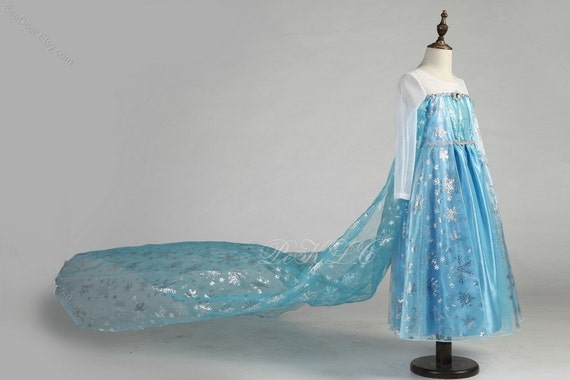 elsa costume size 3
