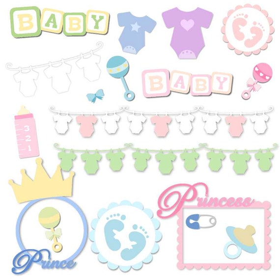 Download Baby Elements Vector Art SVG Files with Commercial License