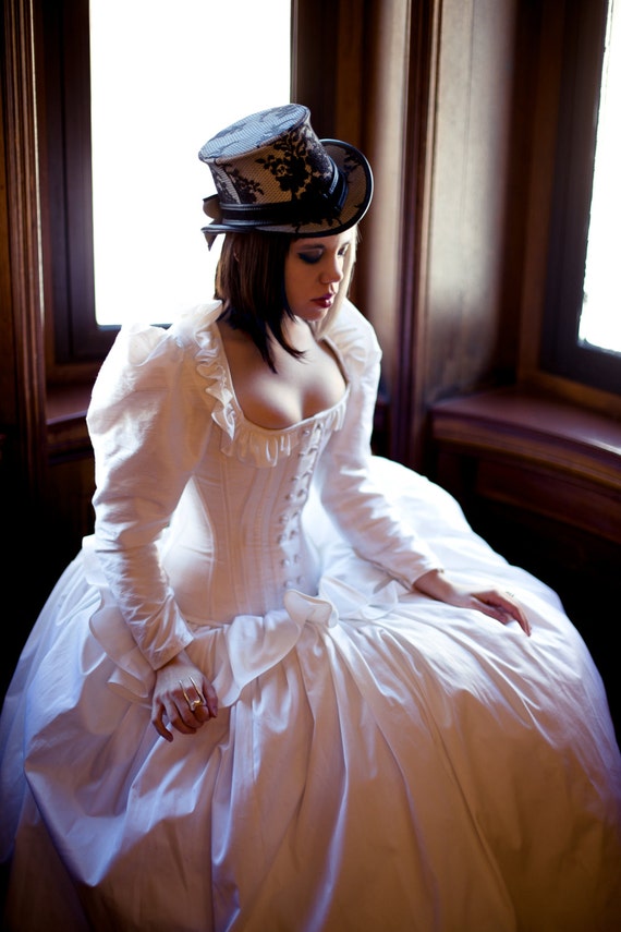 Cinderella Steampunk Wedding Dress Custom