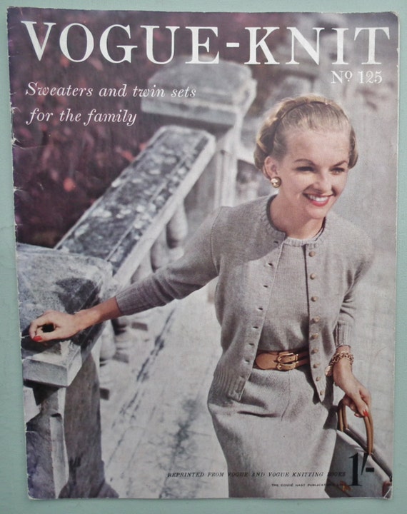 Vintage Vogue Knitting Patterns 51