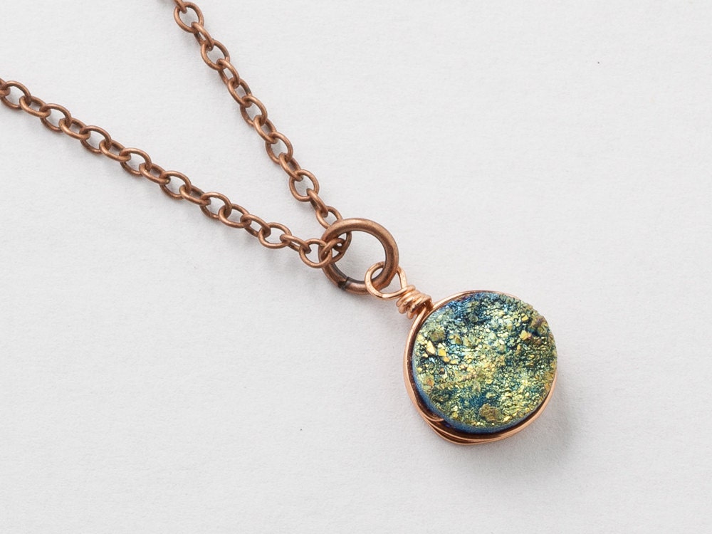 DRUZY TITANIUM MYSTIC RAINBOW - 6,2 Kt - Certifié Thaigem - Pierre Naturelle Rare Pour Collection Ou Création Bijoux