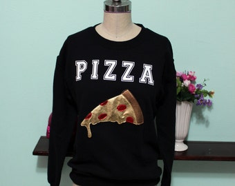 pepperoni pizza sweatshirt