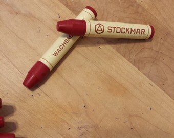 Beeswax Crayon doll making cheek color