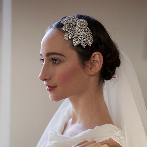 deco wedding headpiece items similar to deco wedding headpiece bridal hair accessory side tiara wedding accessory deco wedding headpiece items similar to deco wedding headpiece bridal hair accessory side tiara wedding accessory