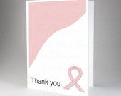 Thank You Card, Breast Cancer Awareness