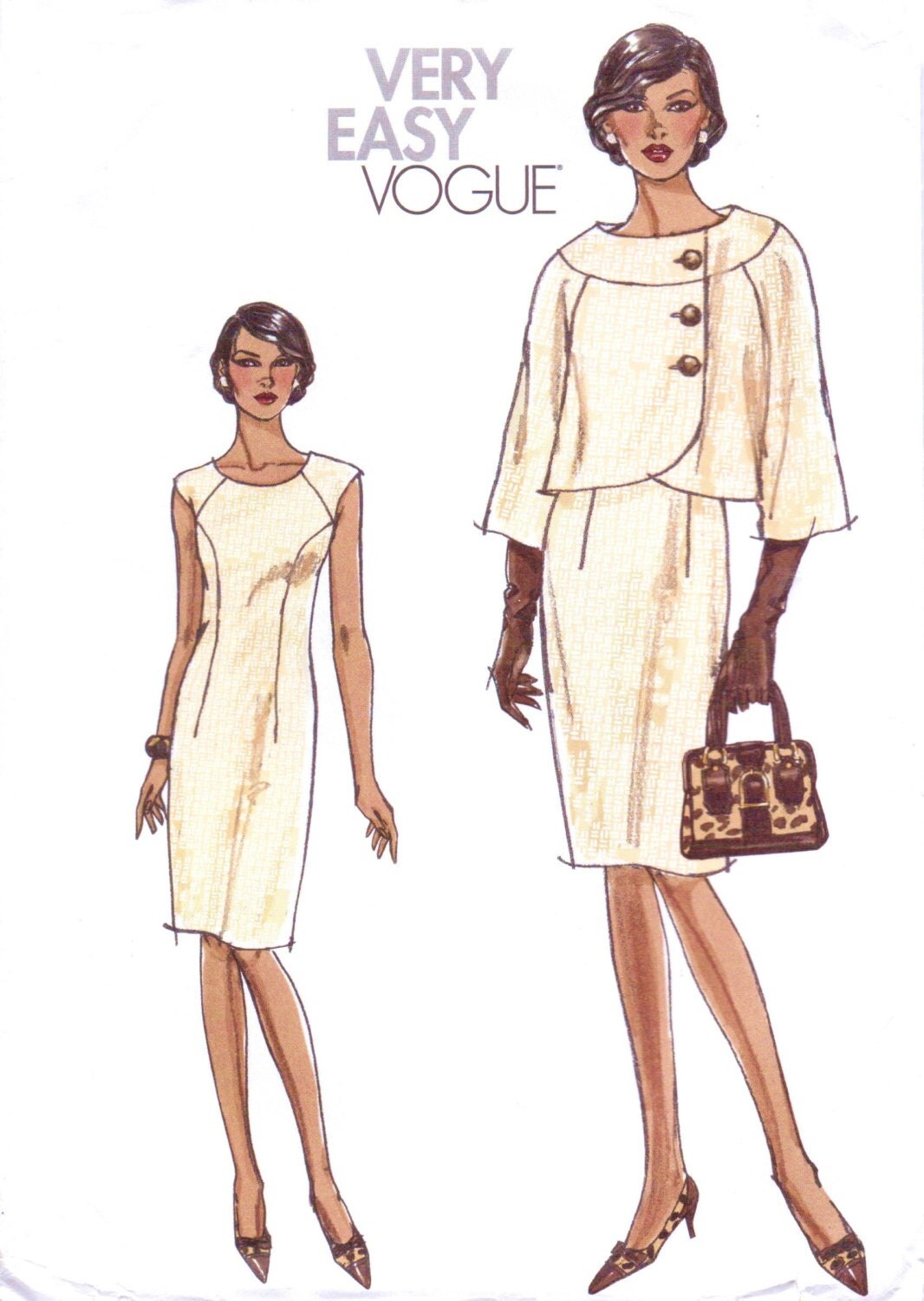 Very Easy Vogue Sewing Pattern V8319 Womens by CloesCloset on Etsy