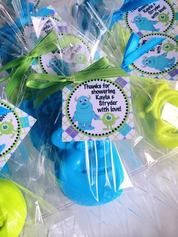 10 MONSTER SOAPS {Favors} - Birthday Soap Favors, Monster Themed Party, Character Soap, Halloween Favors, Disney Inspired Il_570xn